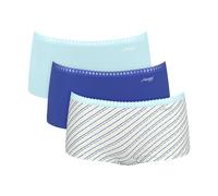 Womens Sloggi Shorts, Knickers, Underwear, 'Go Crush' in 3 Pack Cotton S,M,L,XL