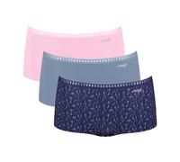 Sloggi Women's Go Crush Short C3p Briefs, Multiple Colours 4, S (Pack of 3)