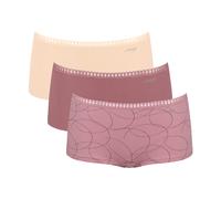 Sloggi Women's GO Crush Short C3P Briefs, Multiple Colours 2, L (Pack of 3), Multiple Colours 2, L