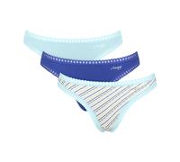 Sloggi String Thong Knickers GO Crush Brief 3 Pack 95% Organic Cotton Briefs