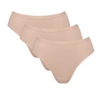Sloggi Go Daily Cotton 3 Pack Briefs BEIGE LARGE