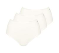 Sloggi Womens Go Daily Cotton Highwaist 3p, Silk White, XXL UK
