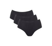 Sloggi GO Daily Cotton Midi Briefs (3 Pack) Black Black L - 14