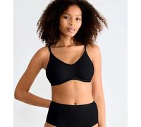 Go Daily Cotton Bra Without Underwiring Black