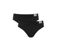 Sloggi GO Natural Mens Brief C2P - Black Polyamide - Size Medium