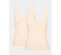 Sloggi GO Organic Cotton Pack of 2 Vests Tank Top - XS M