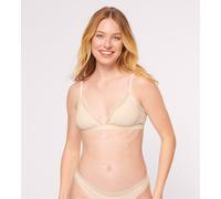 Sloggi GO Ribbed Bralette Bra Non Wired Organic Cotton Lace 10213204