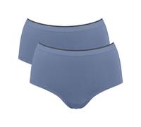 Sloggi GO Sense High Waist Knickers 2 Pack Soft Stretch Briefs 10224852