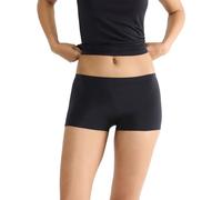 Sloggi Women's GO Sense Short Briefs – Seamless Modal Mid-Rise – 2 Pack, Black S