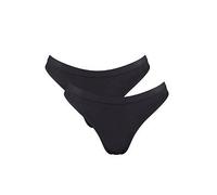 Sloggi Go Sense Tanga 2Pk, Black, Size S, Women Black