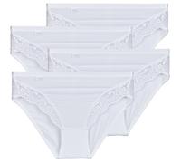 Sloggi Knickers/panties Romance Tai PACK DE 4 in White FR 42