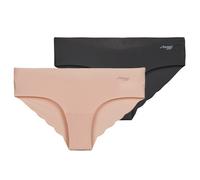 Sloggi Knickers/panties ZERO Microfibre 2.0 Hipster PACK DE 2 in Beige EU XL