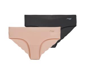 Sloggi Knickers/panties ZERO Microfibre 2.0 Hipster PACK DE 2 in Beige EU XL