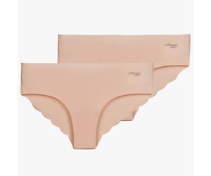 Sloggi Knickers/panties ZERO Microfibre 2.0 Hipster PACK DE 2 in Beige EU XS