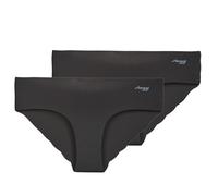 Sloggi Knickers/panties ZERO Microfibre 2.0 Hipster PACK DE 2 in Black EU XS