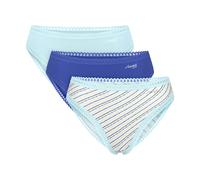 Sloggi Ladies Briefs, 3er Pack - Go Crush High Leg C3P, Underpants, Stretch-Baum
