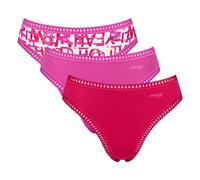 Sloggi Ladies Briefs, 3er Pack - Go Crush High Leg C3P, Underpants, Stretch-Baum