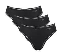 Sloggi Ladies Briefs, 3er Pack - Go Crush High Leg C3P, Underpants, Stretch-Baum