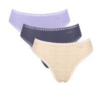 High-Cut Briefs for Women Sloggi Go Crush (x3) Violet XL