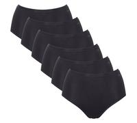 Sloggi Ladies Highwaist-Slips,6er Pack - Go Daily Cotton Highwaist 6P,Maintains