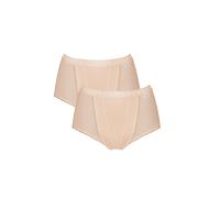 Sloggi Maxi Briefs Control Knickers Twin 2 Pack Lightweight Shaping Lingerie