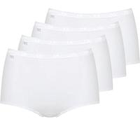 Sloggi Maxi Women's Brief 4 Pair Pack White