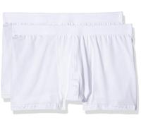 Sloggi Men's 24/7 2P Plain Boxer Shorts, White, Small (Manufacturer Size:32)