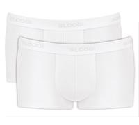 Sloggi Men 24/7 Hipster 2P Plain Boxer Briefs, White, Large (Manufacturer Size:36)