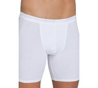 Sloggi Men 24/7 Midi 2P Plain Boxer Briefs, White, X-Large (Manufacturer Size:38)