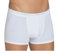 Sloggi Men's Boxer Briefs Basic Short – Cotton 2-Pack – White UK 36