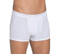 Sloggi Men Basic Shorts, White, 30 Mens