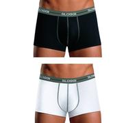 Sloggi Men Start Hipster, 2 Pack, Black/White, Large (Manufacturer Size: 36)