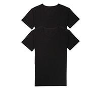 Sloggi Mens 24/7 03 O-neck 2p Undershirt, Black, 40 UK