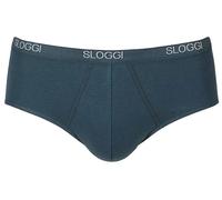 Sloggi Men's Basic Midi Boxer Shorts, Blue, 40 UK
