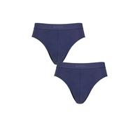 Sloggi Mens Briefs Underwear EVER Ease Black Blue Plain 2 Pair Size S,M,L,XL,XXL