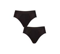 sloggi men Men's Sloggi SLG Base Soft C2P Briefs, Black, XL (Pack of 2)