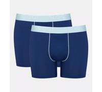 Sloggi Men's Ever Cool 2 Pack Boxer Shorts / Boxer Briefs - Blue