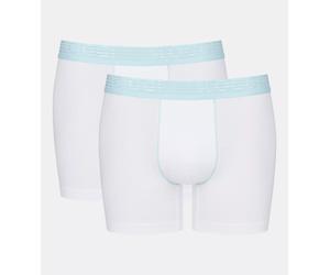 Sloggi Men's Ever Cool 2 Pack Boxer Shorts - White