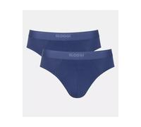 Sloggi Men's EVER Ease 2 Pack Midi Briefs - Deep Cobalt