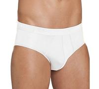 Sloggi Men's EverNew Midi Boxer Briefs, White, Small (Manufacturer Size:32)