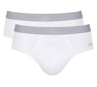 Sloggi Mens GO ABC 2.0 2 Pack Midi Brief - White