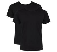 Sloggi Mens GO ABC 2.0 2 Pack O-Neck T-Shirt - Black