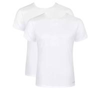 Sloggi Mens GO ABC 2.0 2 Pack O-Neck T-Shirt - White
