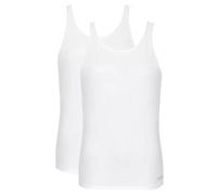 Sloggi Mens GO ABC 2.0 2 Pack Tank Top - White
