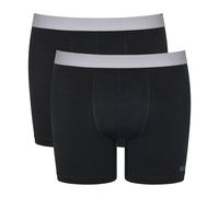 Sloggi Mens GO ABC 2.0 Boxer Trunks 2 Pack 95% Cotton Shorts 10217937 - RRP £20