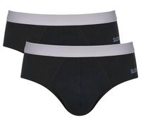 Sloggi Men's GO ABC 2.0 Brief 2P Briefs, BLACK, M