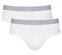 Sloggi Men's GO ABC 2.0 Brief 2P Briefs, WHITE, S