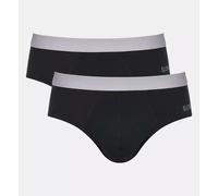 Sloggi Men's GO ABC 2 Pack Cotton Men's midi briefs - Black