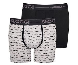 Sloggi Men's Go Movember Short C2p Underwear (Pack of 2)