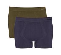 Sloggi Mens GO Smooth Boxer Shorts 2 Pack Organic Cotton Trunks - RRP £24